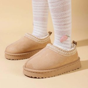 Scarpe by Sofia beige con ecopelliccia  dal 25 al 35