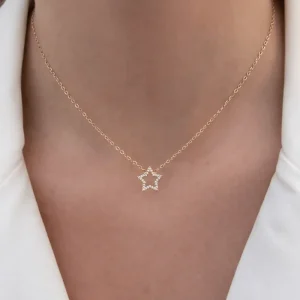 Collana oro star