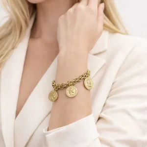 Bracciale oro Coins