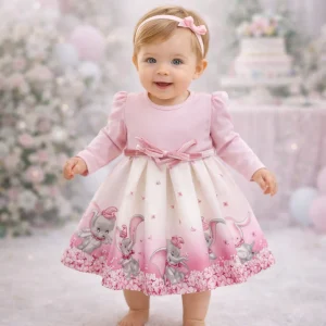 Abito Monnalisa dumbo dalla 9mesi alla 24 mesi