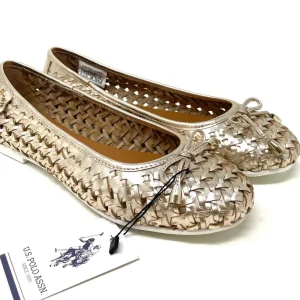 SCARPE BASSE U.S. POLO ASSN. DONNA ORO - JULIA001 OR