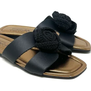 SANDALI BASSI SEGUIMI DONNA NERO - KARL112 NERO