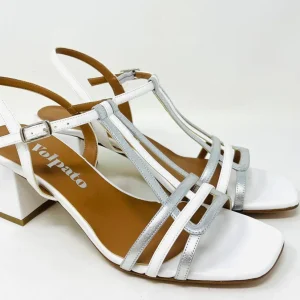 SANDALI CON TACCO VOLPATO DONNA BIANCO - L333SOFT BIAN