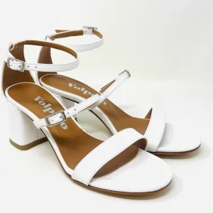 SANDALI CON TACCO VOLPATO DONNA BIANCO - L337VER BIAN