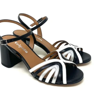 SANDALI CON TACCO VOLPATO DONNA NERO - L338SOFT NERO