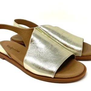 SANDALI BASSI VOLPATO DONNA ORO - LAT35 GOLD