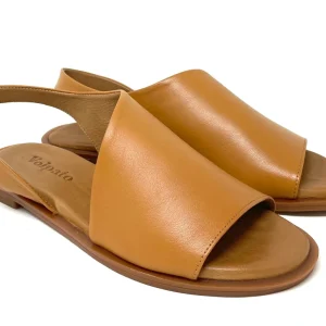 SANDALI BASSI VOLPATO DONNA MARRONE CHIARO - LAT35 TAN