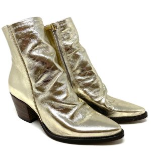 TRONCHETTI CON TACCO VOLPATO DONNA PLATINO - MARION13 PLA