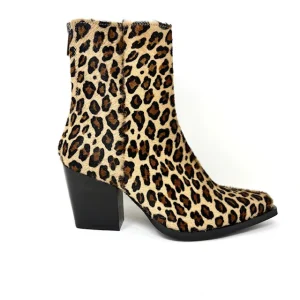 TRONCHETTI CON TACCO VOLPATO DONNA LEOPARDATO - NADA02 LINCE