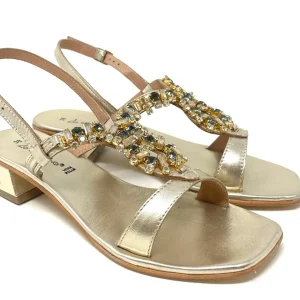 SANDALI BASSI PRINCIPE DONNA ORO - S14221 GOLD