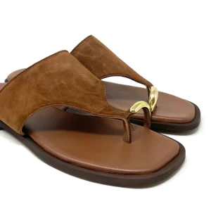 SANDALI BASSI VOLPATO DONNA TESTA MORO - ST08CAM TM