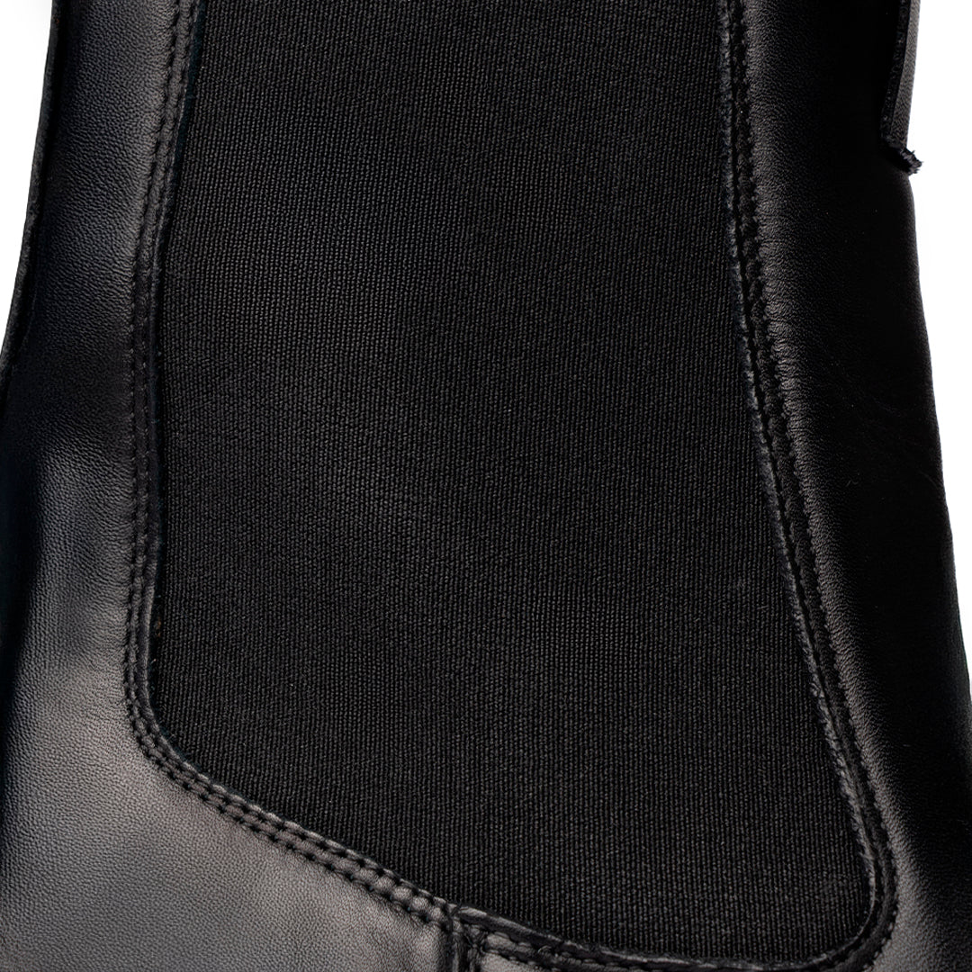 Chelsea Boots in Pelle Suola Carrarmato – Nero ART. 1522 - immagine 4