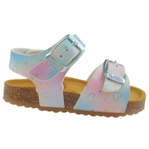 Sandali PLAKTON cuoricini arcobaleno 19 - 24