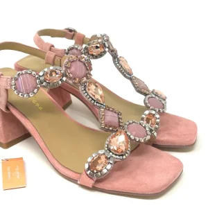 SANDALI CON TACCO ALMA EN PENA DONNA SALMONE - V23306 SALM