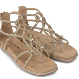 SANDALI BASSI ALMA EN PENA DONNA SABBIA - V2551604 SAND