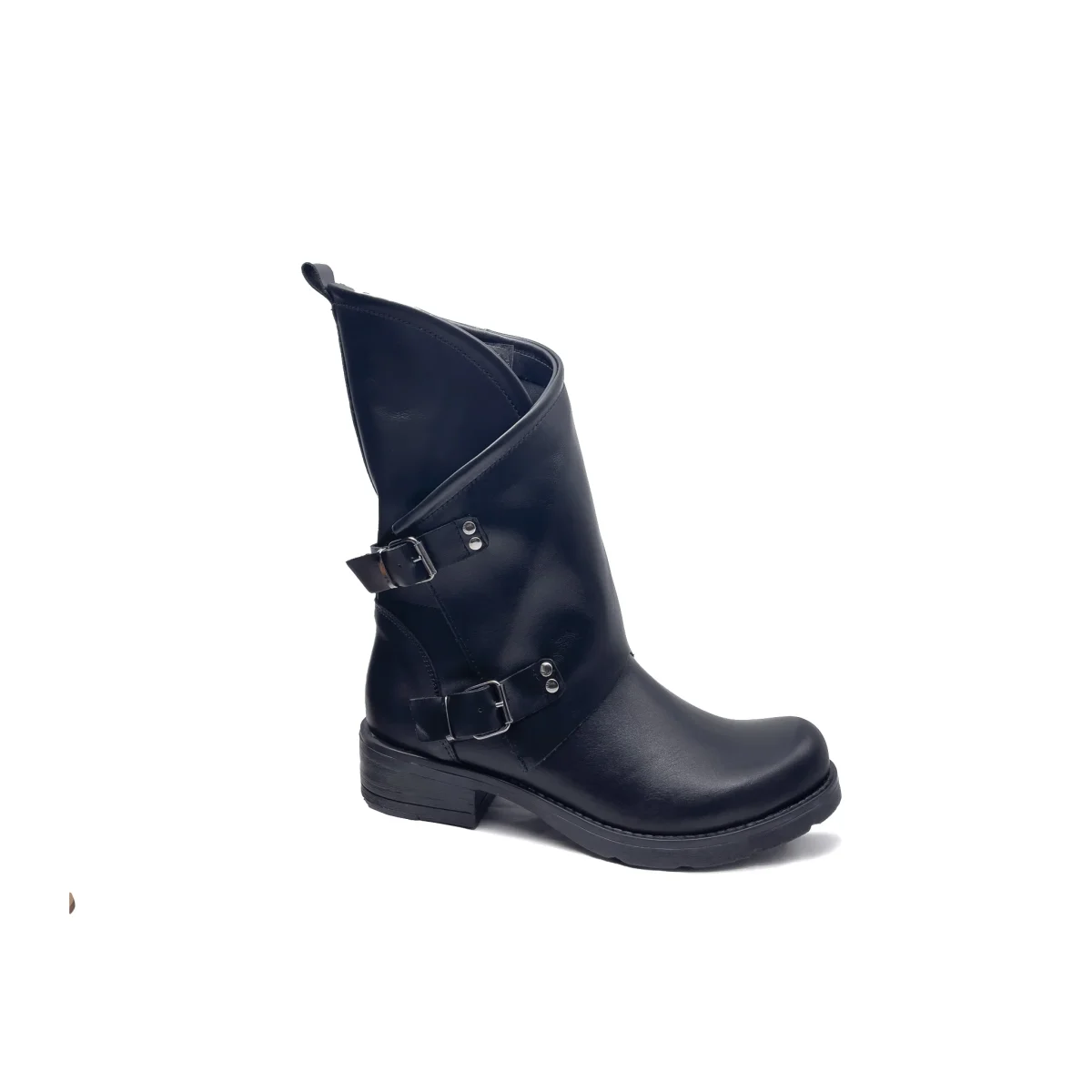 Stivale SINFONIA in Vera Pelle Nero - immagine 3