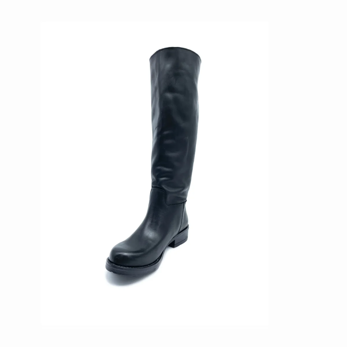 Stivale BELGIO in Vera Pelle Nero - immagine 4