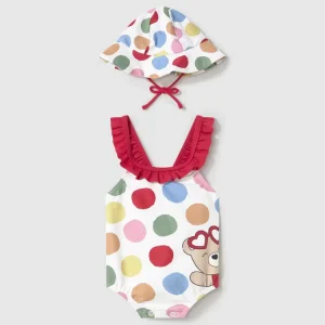 Costume e Cappello MAYORAL da neonata modello intero a fantasia con orsetta
