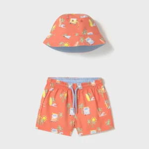 Costume e Cappello MAYORAL da bambino arancio 6 mesi - 4 anni