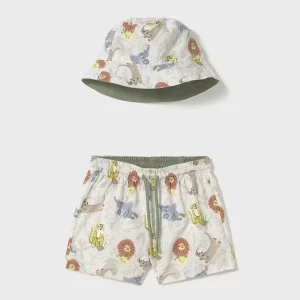 Costume e Cappello MAYORAL da bambino safari 6 mesi - 4 anni