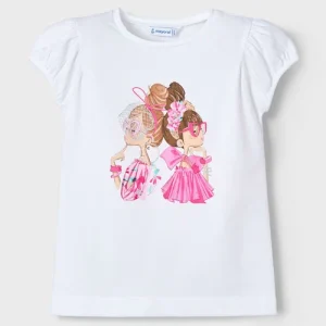 T-shirt MAYORAL con stampa bambina 2 anni - 10 anni