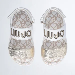 Sandali LIU JO bianco e oro 21 - 24