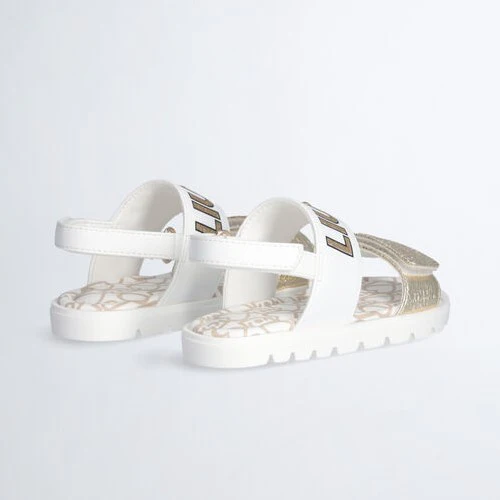 Sandali LIU JO bianco e oro 21 - 24 - immagine 3