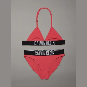 Costume CALVIN KLEIN modello Bikini Girl corallo 8 anni - 16 anni