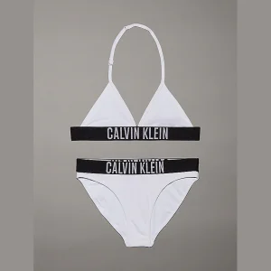 Costume CALVIN KLEIN modello Bikini Girl bianco 8 anni - 16 anni