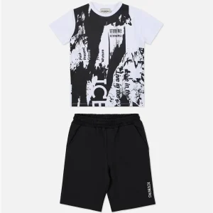 Completo ICEBERG bianco e nero junior 6 anni - 16 anni