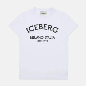 T-shirt ICEBERG Milano bianca 4 anni - 16 anni