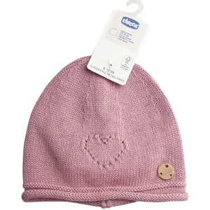 Cappello CHICCO rosa in filo 0 mesi - 3 mesi