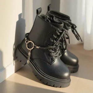 Anfibio KS by SOFIA con braccialetto removibile nero 25-30