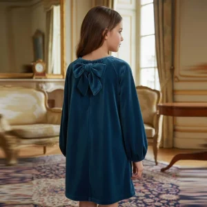 Abito MAYORAL velluto luminoso dalla 2 anni alla 10anni