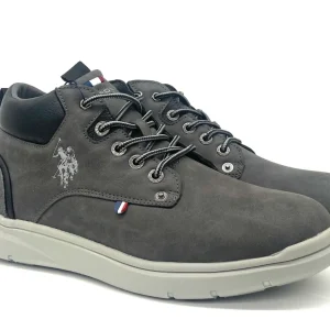 POLACCO U.S. POLO ASSN. UOMO GRIGIO - YGOR004 GRI