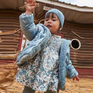 Abito MAYORAL in velluto a fantasia 6 mesi - 4 anni