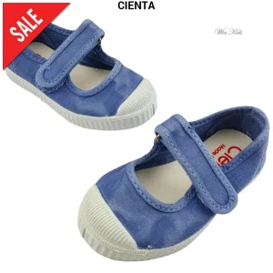 Ballerine CIENTA jeans con punta in gomma 21 - 34
