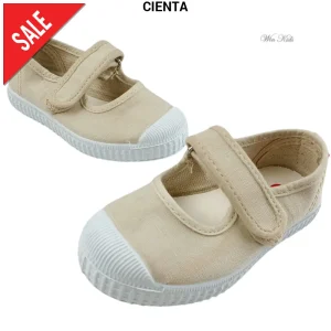 Ballerine CIENTA sabbia con punta in gomma 21 - 34