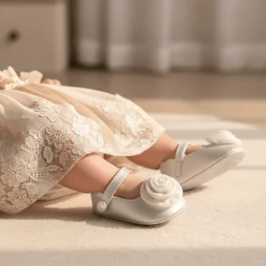 Ballerina MAYORAL argento da neonata 16 - 19