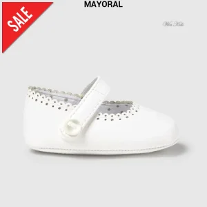 Ballerine MAYORAL bianche neonata 16 - 19