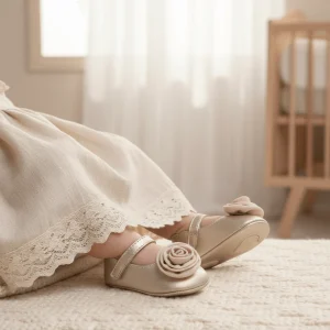 Ballerina MAYORAL oro da neonata 16 - 19