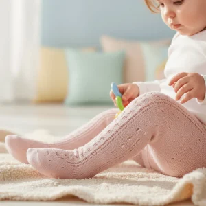 Calzamaglia traforata MAYORAL rosa 0 mesi - 18 mesi