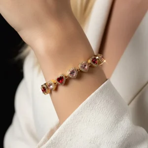Bracciale Rio cuori multi