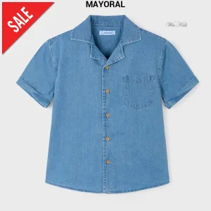 Camicia MAYORAL jeans leggero 2 anni - 10 anni
