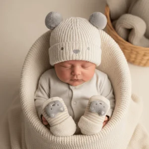 Cappello e scarpina a calzino MAYORAL 3 mesi - 12 mesi