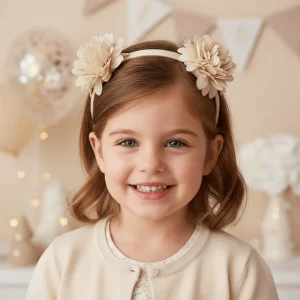Cerchietto MAYORAL bambina beige 6 mesi - 4 anni