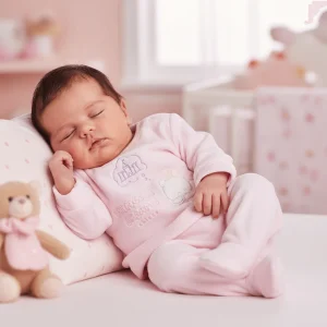 Completo CHICCO in ciniglia rosa tema gattina