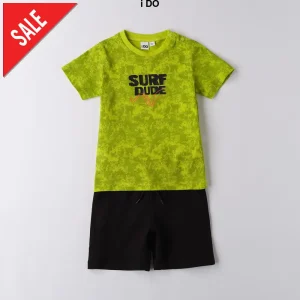 Completo i DO bambino verde e nero 12 mesi - 8anni