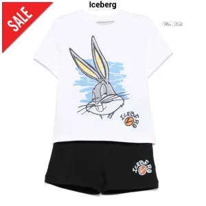 Completo ICEBERG Bugs Bunny bianco e nero 12 mesi - 6 anni