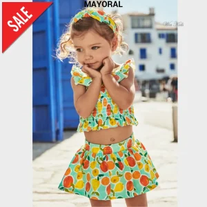 Completo MAYORAL bambina con stampe dalla 6mesi alla 4anni